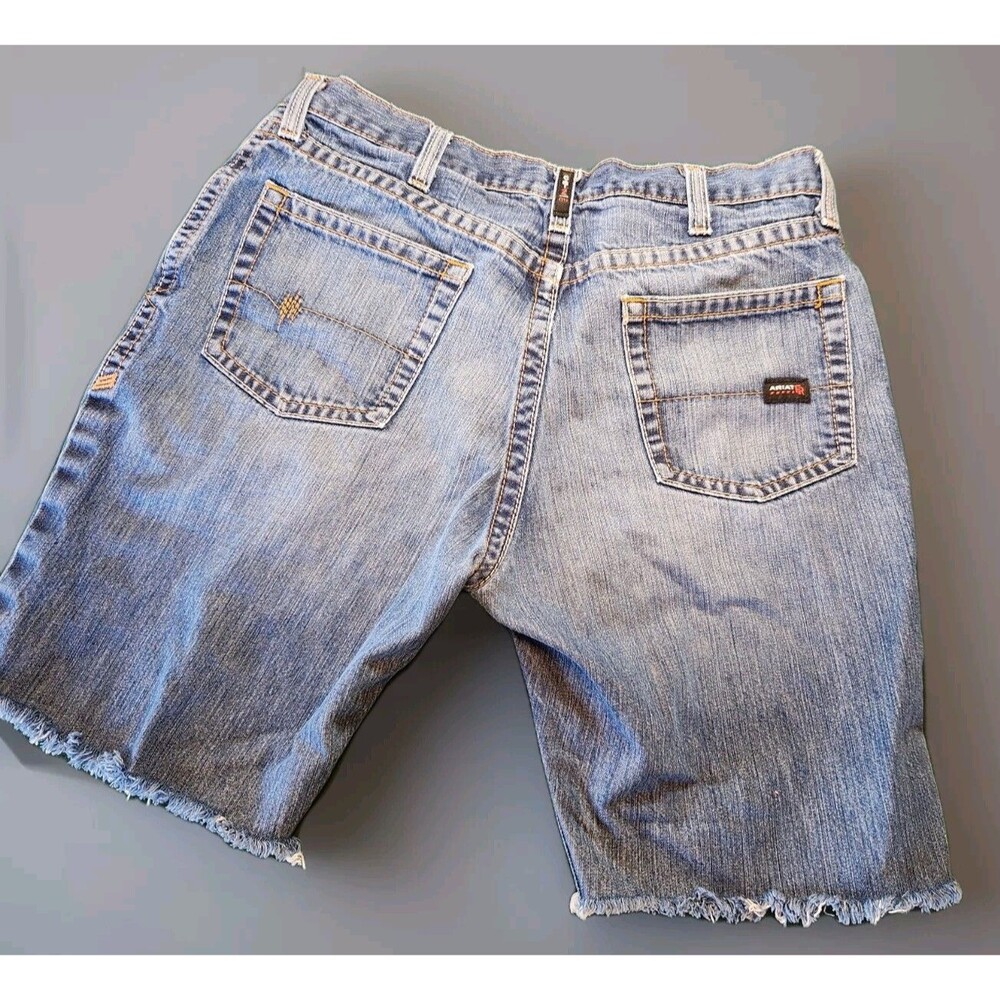 Ariat Work FR M4 Shorts Mens 36x10 Cutoffs Jorts Low Rise Breezy